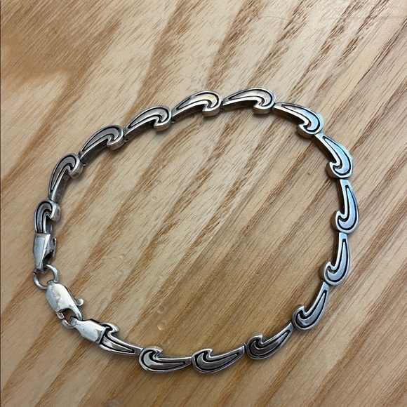 Sterling Silver  Link Bracelet - Picture 1 of 4